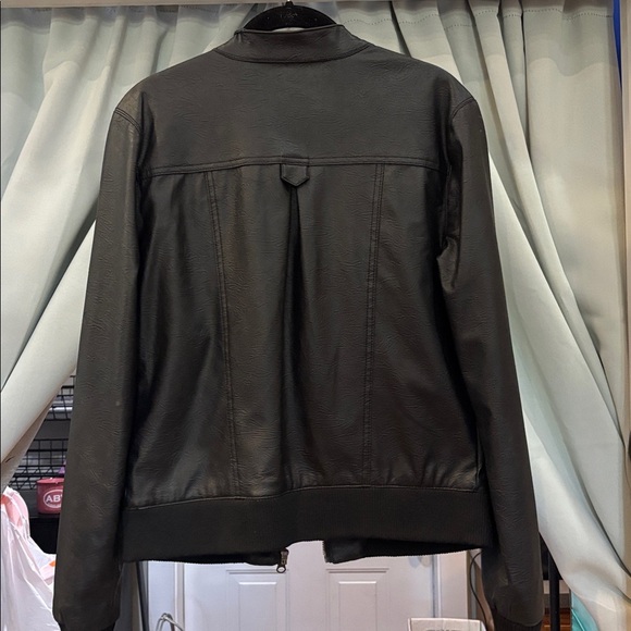 Jack by BB Dakota Black Jacket with Gold Stitching - Picture 4 of 4